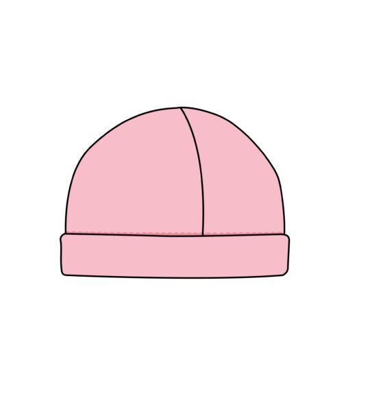 Pima-Cotton-Beanie-Solid-Rose-Shadow-BNE-BPC-PNK-digital