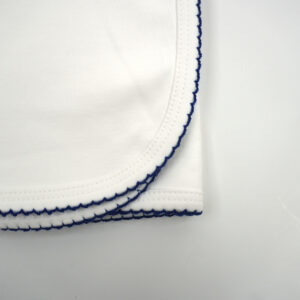 Pima-Cotton-Blanket-White-with-Color-Trim-Lapis-BLK-BPC-WBLU-border