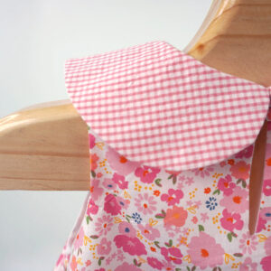 Sleeveless-Peter-Pan-Collar-Bubble-Dress-Peach-Poppies-BUB-PP-PCHPOP-closeup