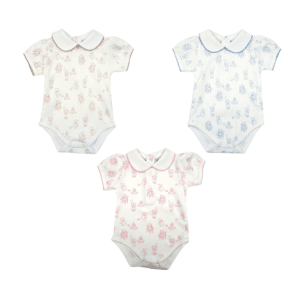 Pima Cotton Onesie Bears