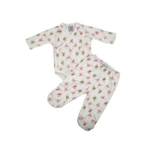 Bodysuit-Footed-Pant-Set-Ballerinas-SET-BAL-BSFP-WHT
