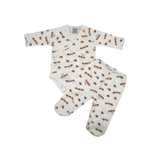 Bodysuit-Footed-Pant-Set-Trains-SET-TRN-BSFP-WHT