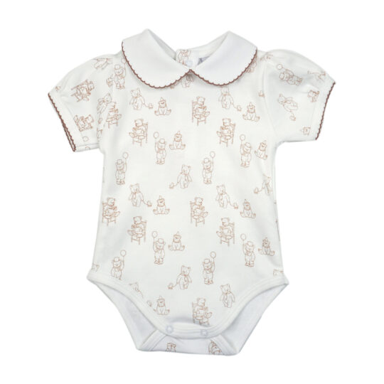 Pima Cotton Onesie Bears