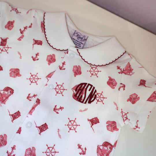 Pirates Pima Cotton Romper