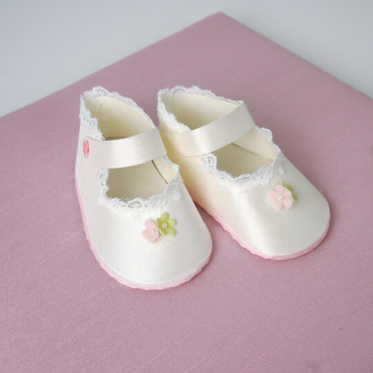 Baby Memory Book with Baby Shoes