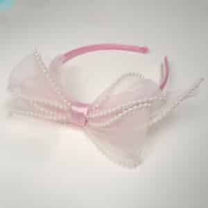 Chiffon and Pearls Headband