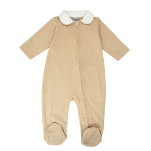 Cream-Baby-Pima-Footie-Color-Piped-Collar-2-way-Zipper-trans