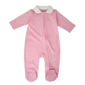 Pink-Baby-Pima-Footie-Color-Piped-Collar-2-way-Zipper-trans
