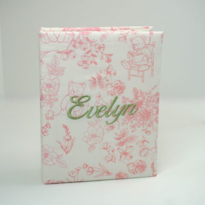 Beary Blossoms Toile Medium Hardbound Album