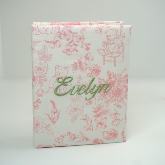 Beary Blossoms Toile Medium Hardbound Album