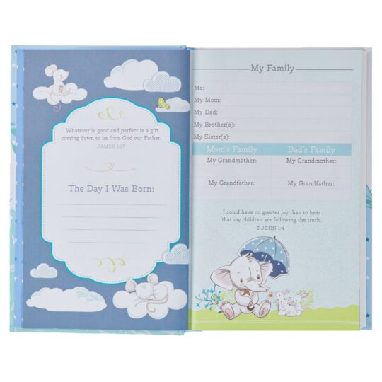 Blue Hardcover Keepsake Bible for Boys-BNLT01_6--featureB