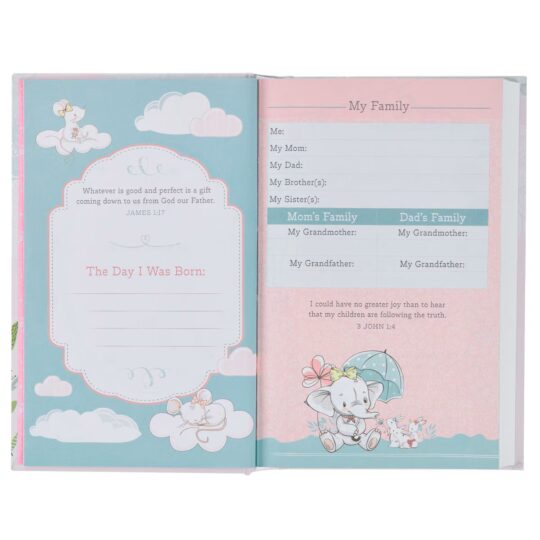 Blush Pink Hardcover Keepsake Bible for Girls-BNLT04_6--featureB