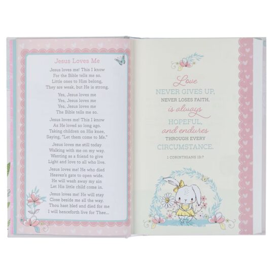 Blush Pink Hardcover Keepsake Bible for Girls-BNLT04_9--featureE