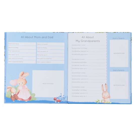 My First Year Hardcover Memory Book for Baby Boys-MBB017_6--featureB