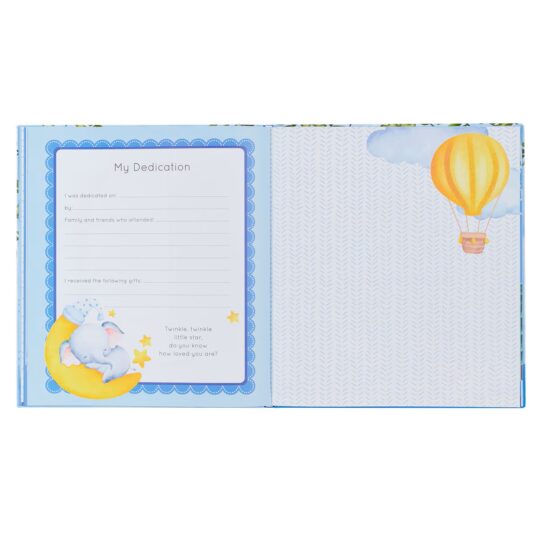 My First Year Hardcover Memory Book for Baby Boys-MBB017_8--featureD