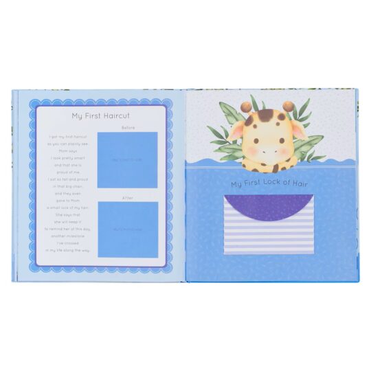 My First Year Hardcover Memory Book for Baby Boys-MBB017_9--featureE