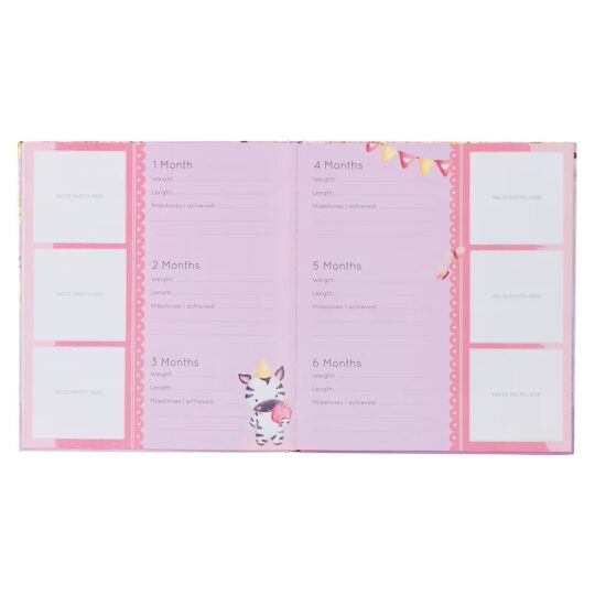 My First Year Hardcover Memory Book for Baby Girls-MBB018_7--featureC