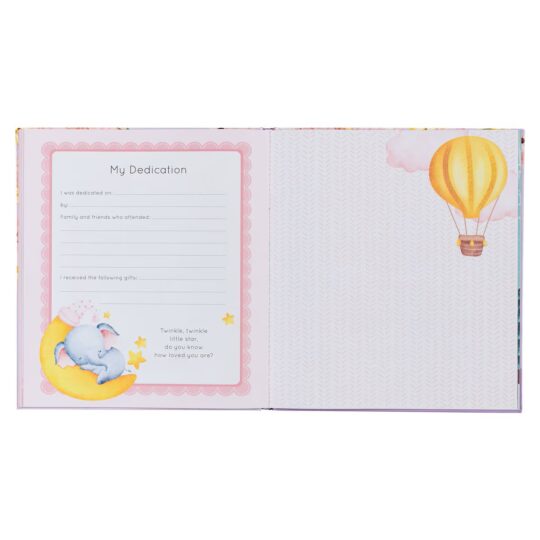 My First Year Hardcover Memory Book for Baby Girls-MBB018_8--featureD