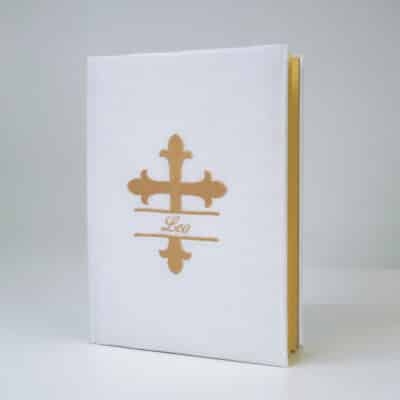 Shantung wrapped Catholic Bible