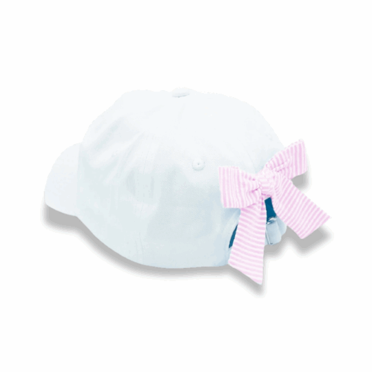 Birthday Girl Bow Baseball Hat Back